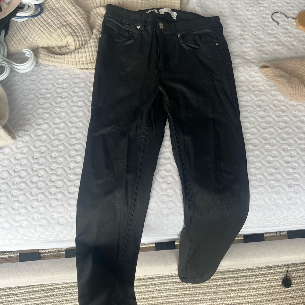 Mango Black Skinny Pants